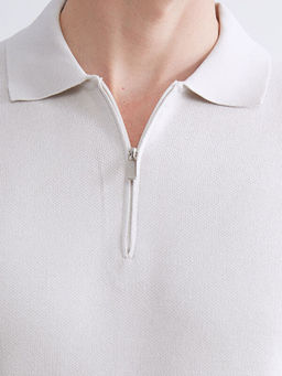 Polo Yaka Erkek Triko Kazak