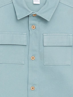 Uzun Kollu Basic Erkek Bebek G?mlek - Waikiki фото 2