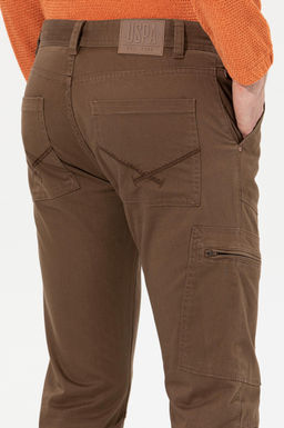 Мужские холщовые брюки цвета кокоса - U.s. polo assn фото 21