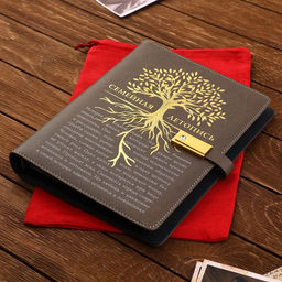 Родословная книга со встроенной флешкой 16 Gb «Семейная летопись», 17.5×23 см..