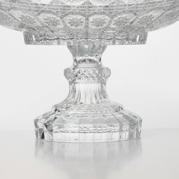 Ваза для фруктов MEY-JI, 36×23 см, стекло, прозрачное