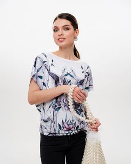 Футболка кимоно-баллон 02.6.33 - Sahar art lab фото 6