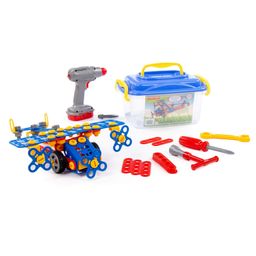 Конструктор Изобретатель - Самолёт №2 (144 элемента) (в контейнере) - Полесье фото 5