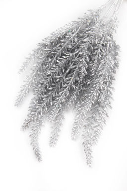 Кустик декоративный 38 см (SF-7339) серебро №12 - Больше подарков фото 2