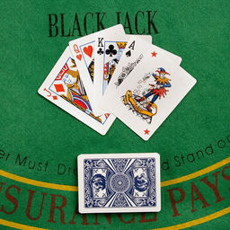 Карты игральные бумажные Wild King, 55 шт, 280 г/м2, синие, 6.3 х 8.8 см - Simaland фото 3