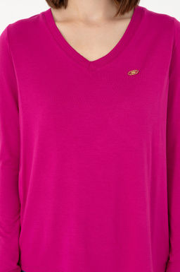 Женский свитшот цвета фуксии Неожиданная скидка в корзине - U.s. polo assn фото 7