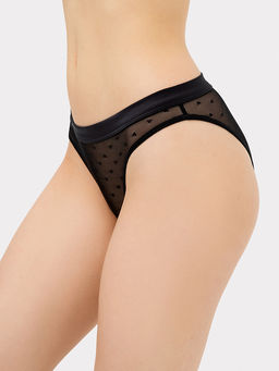 Цена за 2 штуки! Трусы женские слипы в черном цвете - Mark formelle фото 5