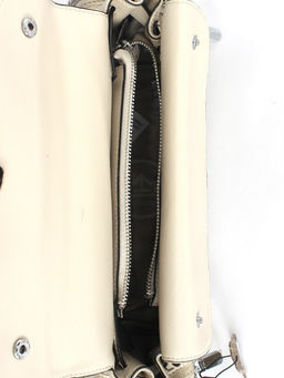 Сумка женская натуральная кожа GU 2033-3626, 1отд, плечевой ремень, бежевый SALE 259846 - Adelia фото 3