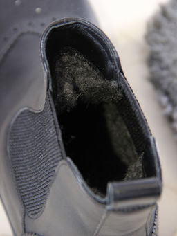 Босоногие ботинки EDART 362.NATAbl.Черный/шерсть