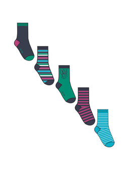 Носки PlayToday для мальчика набор 5 пар мультиколор  фото 5