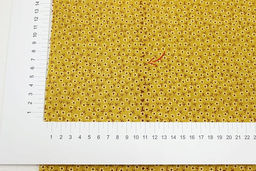 Вискоза с хлопком Арабис на горчичном, СОРТ2, ш.1.45м, хл-70%, вискоза-30%, 90гр/м.кв - Купава фото 4