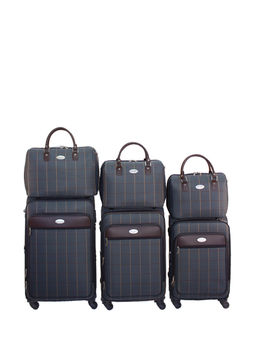 LACCOMA комплект из 6 предметов СШ3006-серый-клетка полиэстр полиэстр