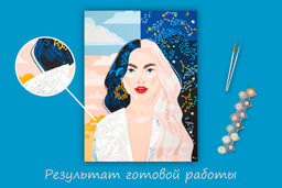 ФРЕЯ PKZ/PMZ-073 Набор для раскрашивания по номерам (на картоне) 40 х 30 см Гармония сфер