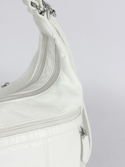 Сумка женская искусственная кожа Guecca-RY 116 (рюкзак-change), 2отд, белый SALE 264960 - Adelia фото 8