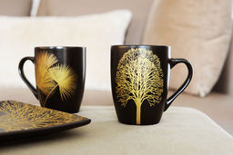 Набор кружек Singapore, чёрный, 0,33 л, 2 шт - Anna lafarg фото 3