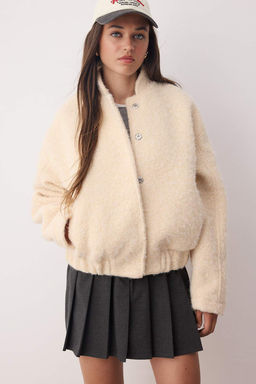 Ekru Regular Ince Ceket Mont - Trendyolmilla фото 2