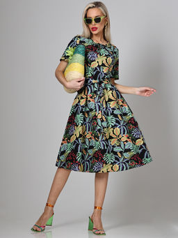 Платье Цветочный роман, супер