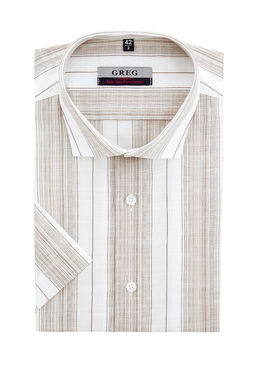 Сорочка мужская короткий рукав GREG 521/101/438/Z  фото 7