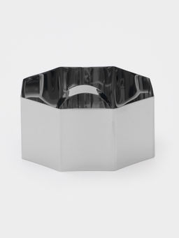 Форма для выкладки Доляна «Восьмиугольник», 7.5×4 см, с прессом, толщина 2 мм, нержавеющая сталь