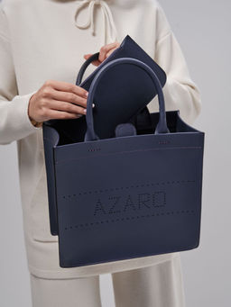 Сумка Azaro 30586 фиолетовый цветок