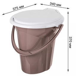 Ведро-туалет Лотос арт.С12264 - Полимербыт фото 3