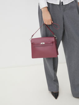 Женская сумка на плечо TENDANCE Артикул 4518069, бордовый  фото 5