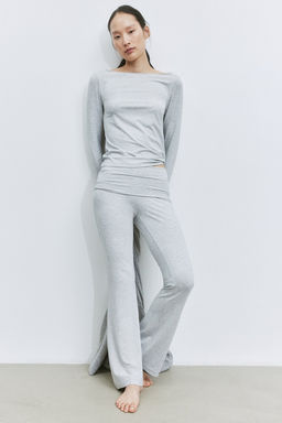 Camiseta con escote barco - H&m фото 2