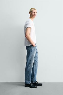 CAMISETA REGULAR FIT / Blanco - Zara фото 4