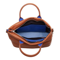 Итальянская женская сумка DuDu Bags серии Jaqueline | коричный - Dudubags фото 4
