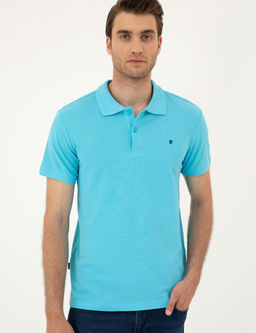Turkuaz Slim Fit Basic Ti__rt