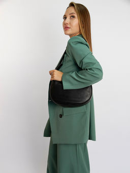 LACCOMA сумка Q5921-черный натуральная кожа полиэстр  фото 2