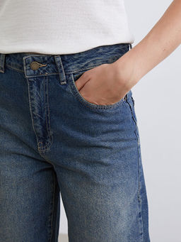 Barrel Fit Kad?n Jean Pantolon