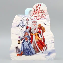 Коробка складная С новым годом, 16 х 10 х 18 см - Дарите счастье фото 9
