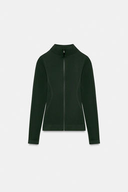 SEAMLESS MERINO WOOL BLEND JACKET - SKI COLLECTION - Zara фото 5