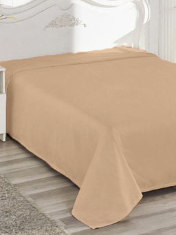 Простыня из сатина гладкокрашенного - Шампань 215х150