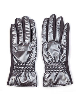 Перчатки из полиэстера с резинкой на запястье