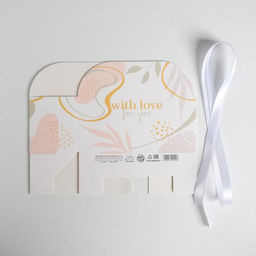 Цена за 5 шт. Переноска для цветов складная With love for you, 17 13 7 см - Дарите счастье фото 5