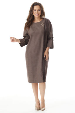 Платье Magia mody 2329 коричненвый