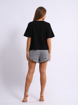 Пижама женская 1-237 (черный)