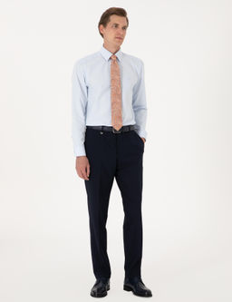 A__k Mavi Regular Fit Uzun Kollu Basic G_mlek