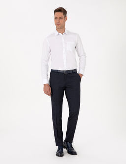 Beyaz Regular Fit Uzun Kollu Basic G_mlek
