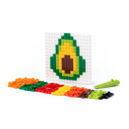 Конструктор Классик Мозаика №7 (экзотические фрукты) (350 элементов) (в пакете)