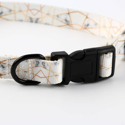 Набор Мрамор, застёжка - фастекс, поводок 2 м и ошейник 28-46 см - Пушистое счастье фото 7