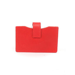 Обложка пропуск/карточка/проездной Croco-фк-1008 натуральная кожа алый орфей (206) 255745  фото 2