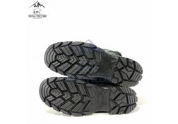 Мини-монголки мужские черные, литая подошва натуральная кожа - Мирунт фото 4