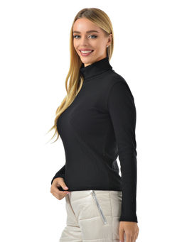 Водолазка в рубчик