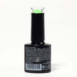 Гель лак для ногтей, GLOW IN THE DARK, 3-х фазный, 8мл, LED/UV, люминесцентный, цвет ярко-зелёный (22) - Queen fair фото 8