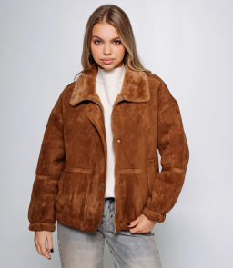 Дублёнка #КТ2232 (3), коричневый