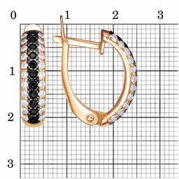 СЕРЬГИ 3386105Д1 - Красная пресня фото 4