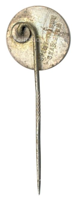 Значок рекламный Bison